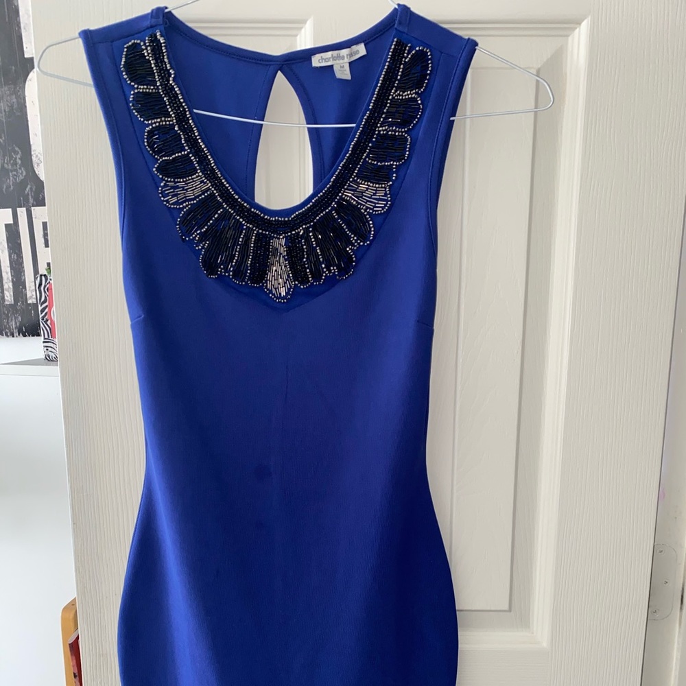 Short Blue Formal Dress